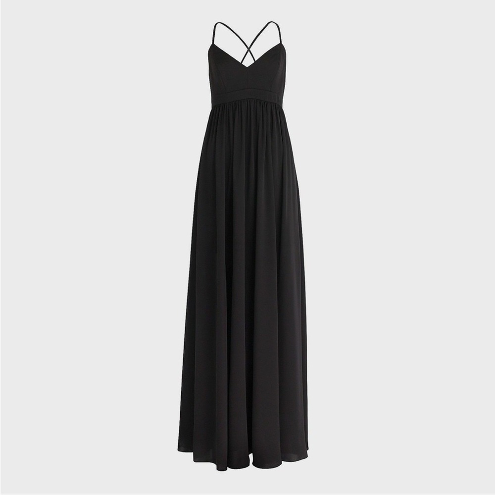 J Crew long drapey spaghetti strap maxi